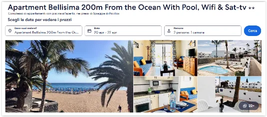 Affitaare appartamento o case a Lanzarote